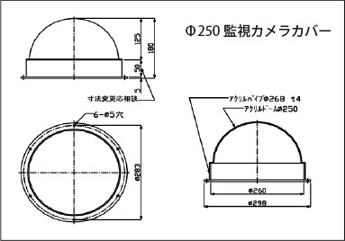 監視カメラKタイプ250